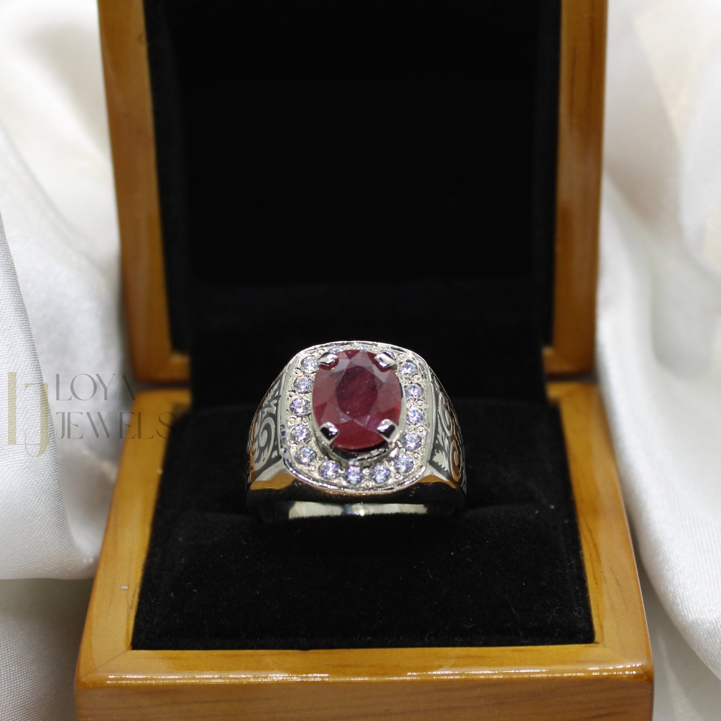 Natural Handmade Ruby Ring