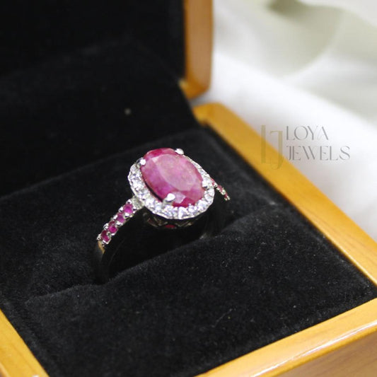 Natural Ruby Ring