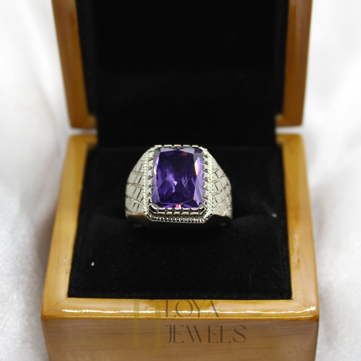 Natural Handmade Amethyst Ring