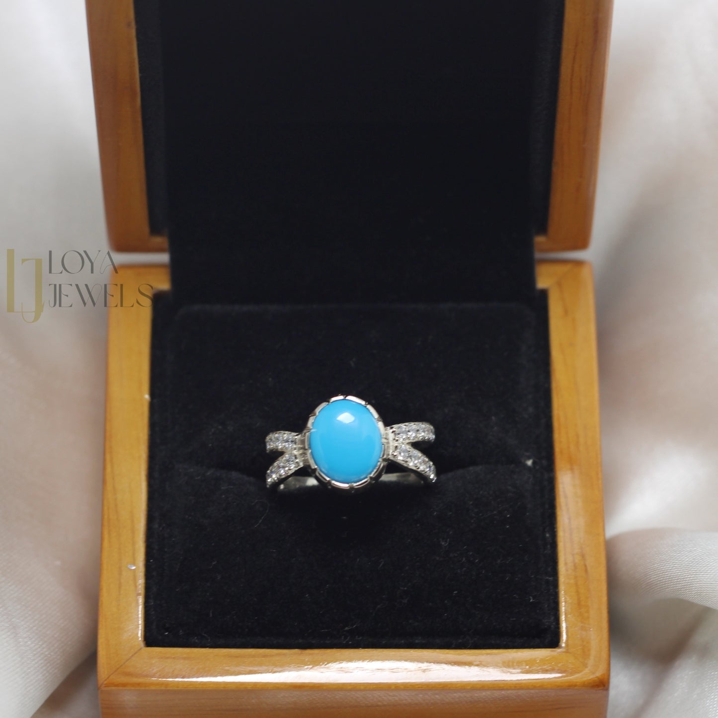 Natural Women Neshapuri Feroza Turquoise Ring