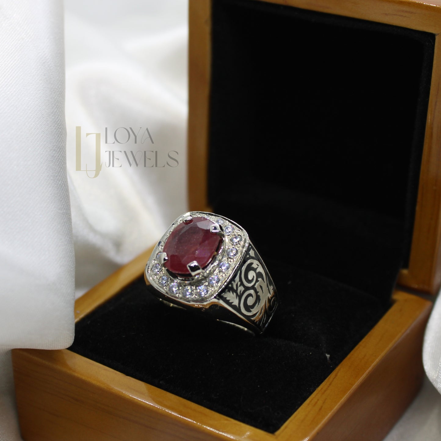 Natural Handmade Ruby Ring