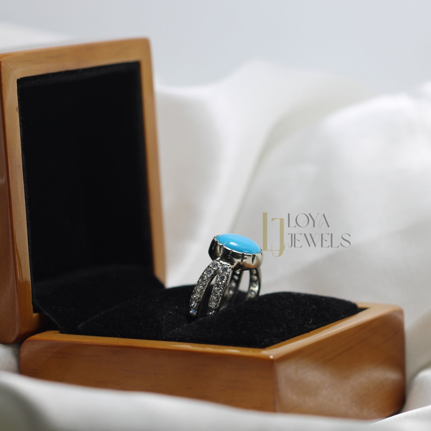 Natural Women Neshapuri Feroza Turquoise Ring