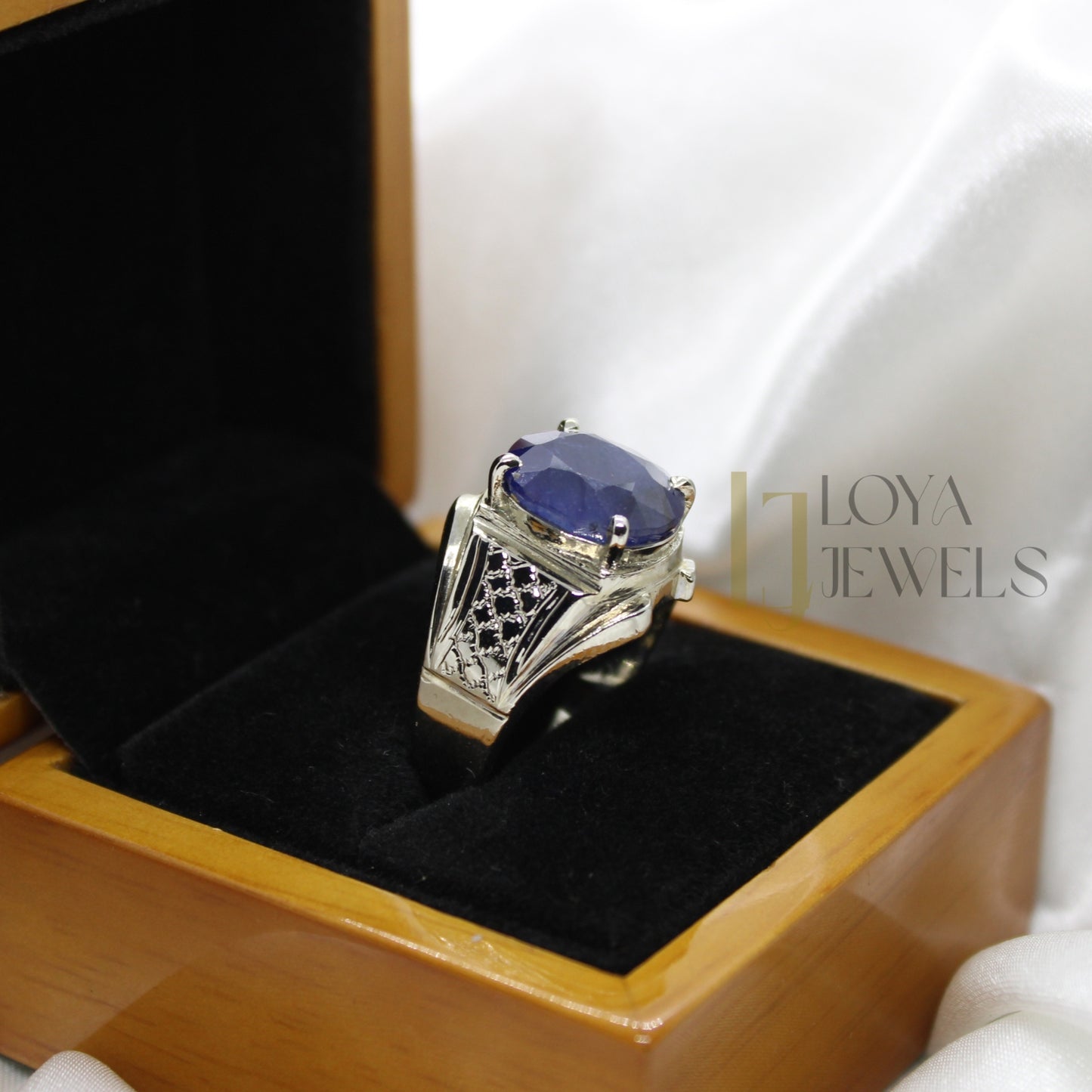 Natural Blue Sapphire Ring