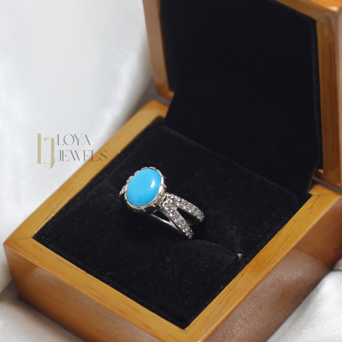 Natural Women Neshapuri Feroza Turquoise Ring