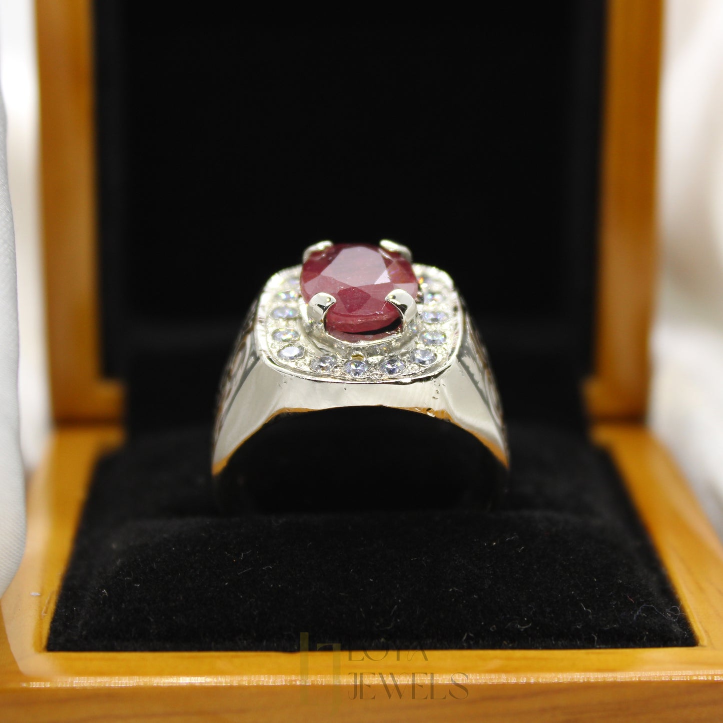 Natural Handmade Ruby Ring