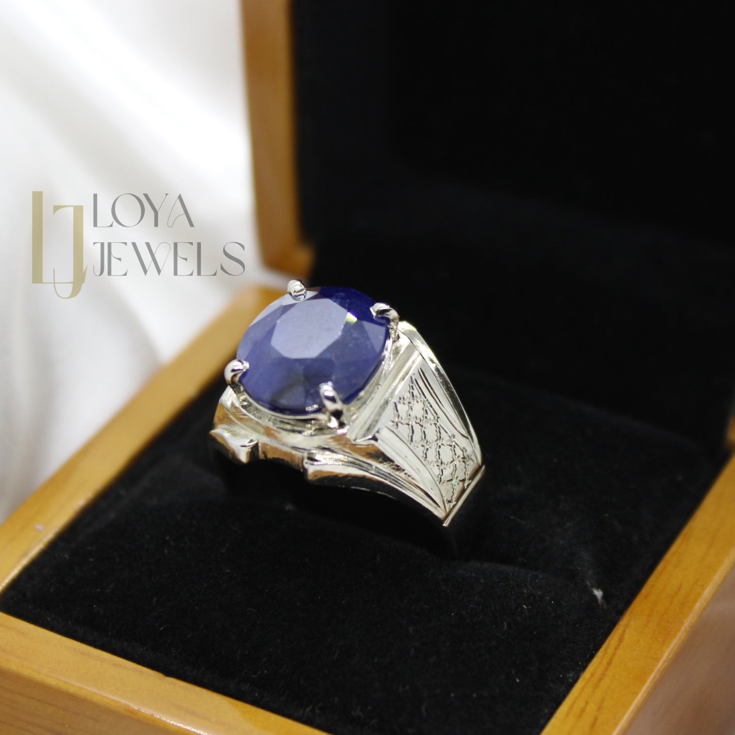 Natural Blue Sapphire Ring