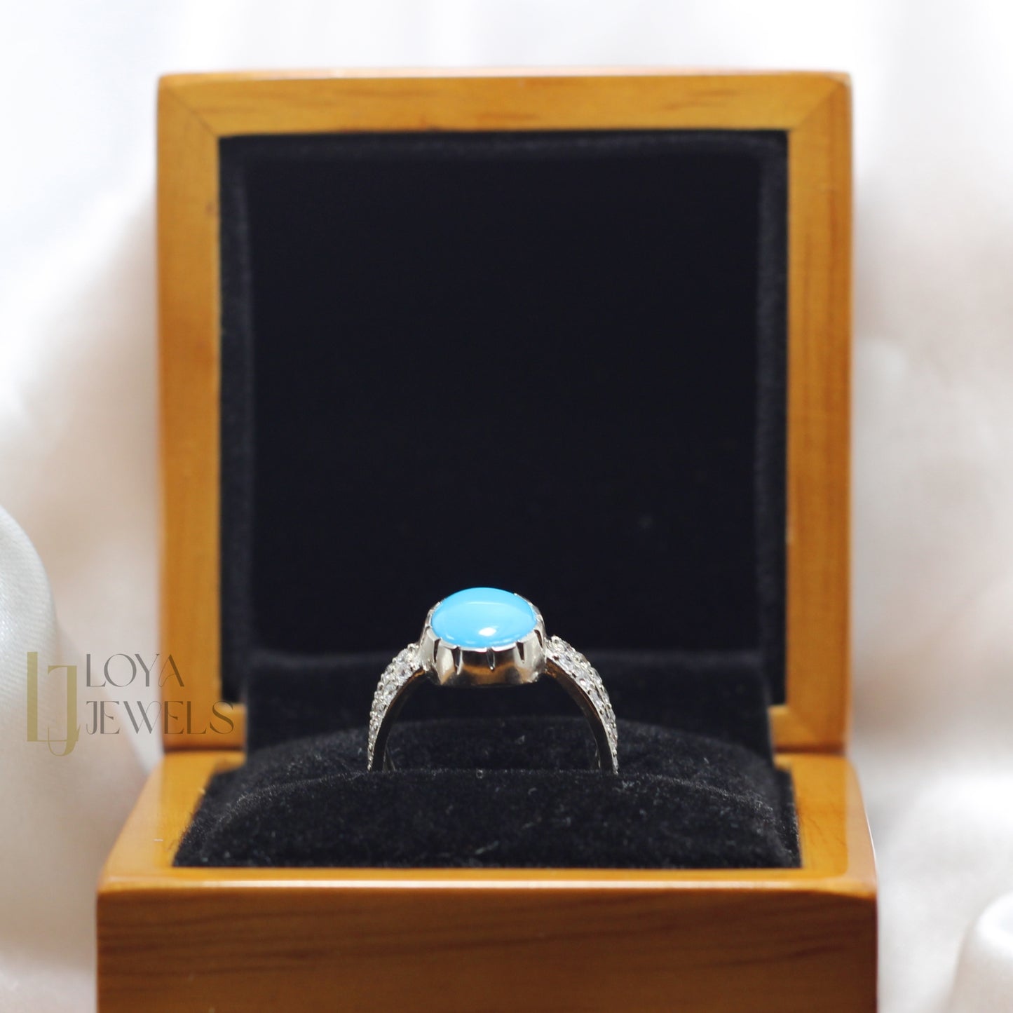 Natural Women Neshapuri Feroza Turquoise Ring