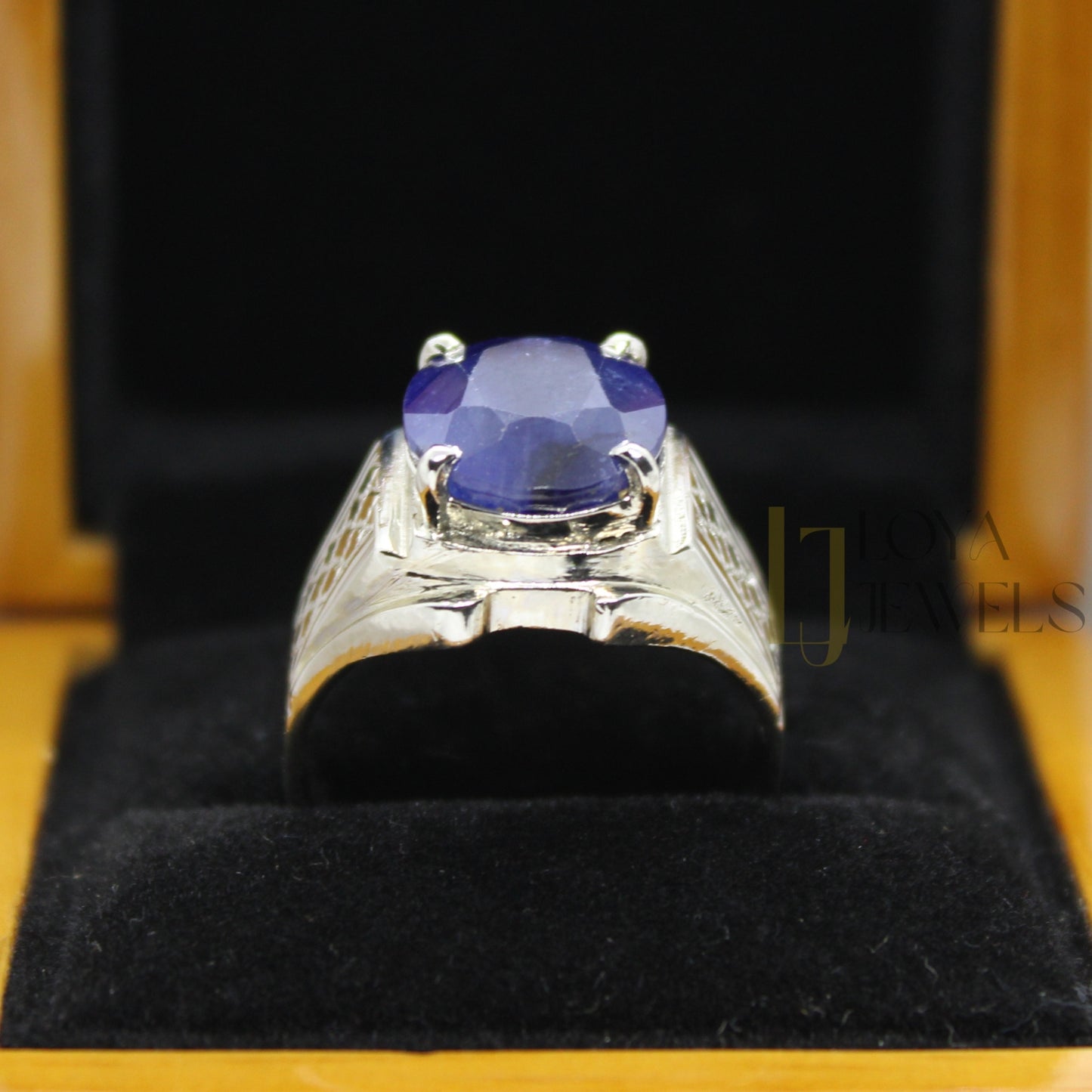 Natural Blue Sapphire Ring