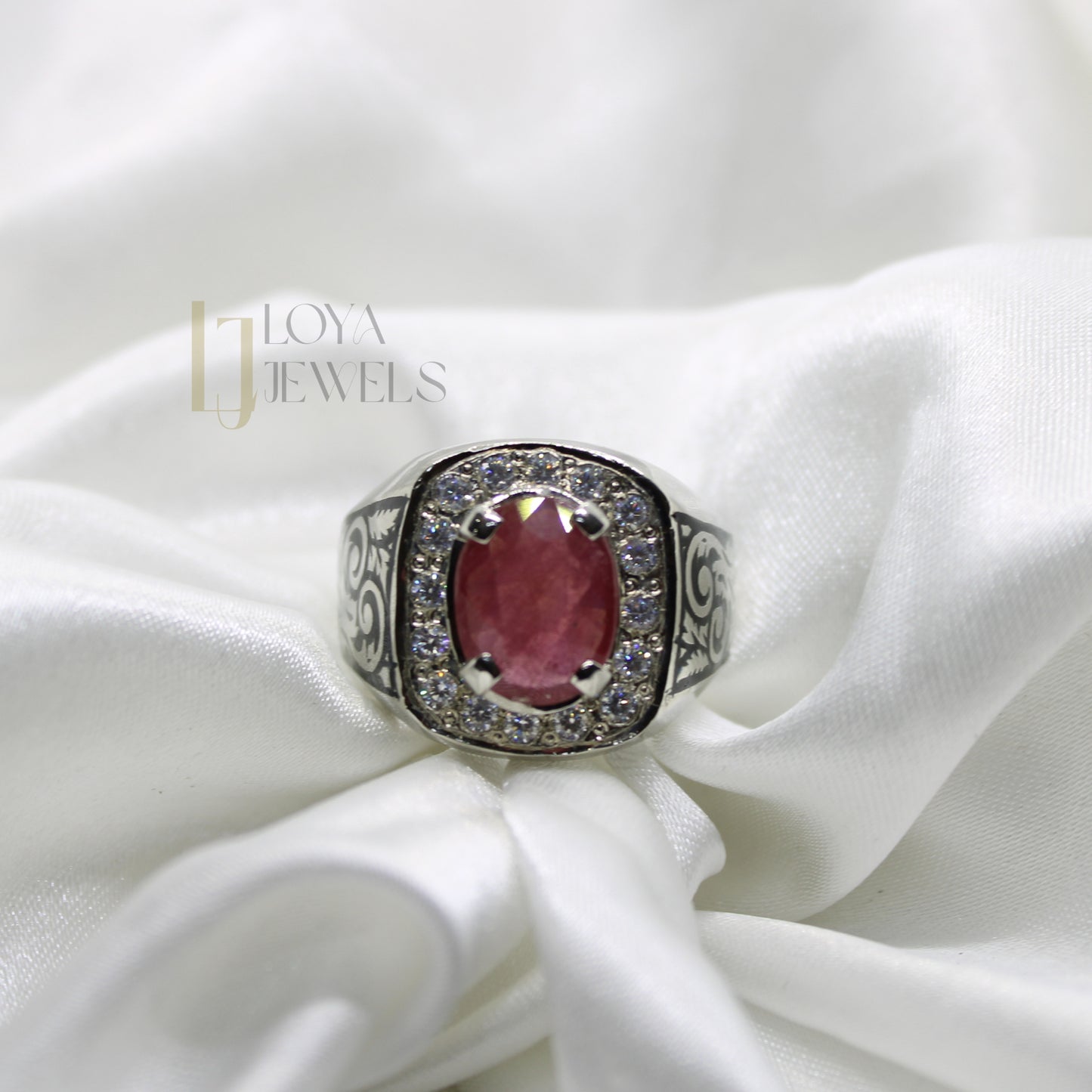 Natural Handmade Ruby Ring