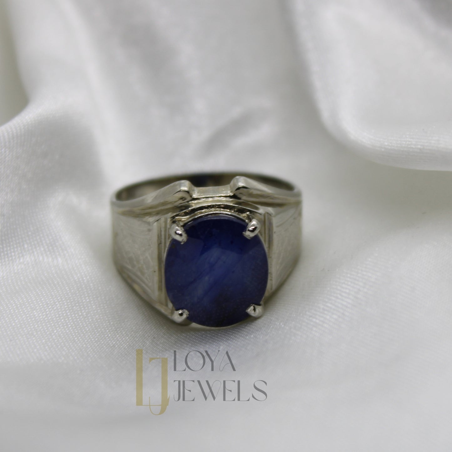 Natural Blue Sapphire Ring