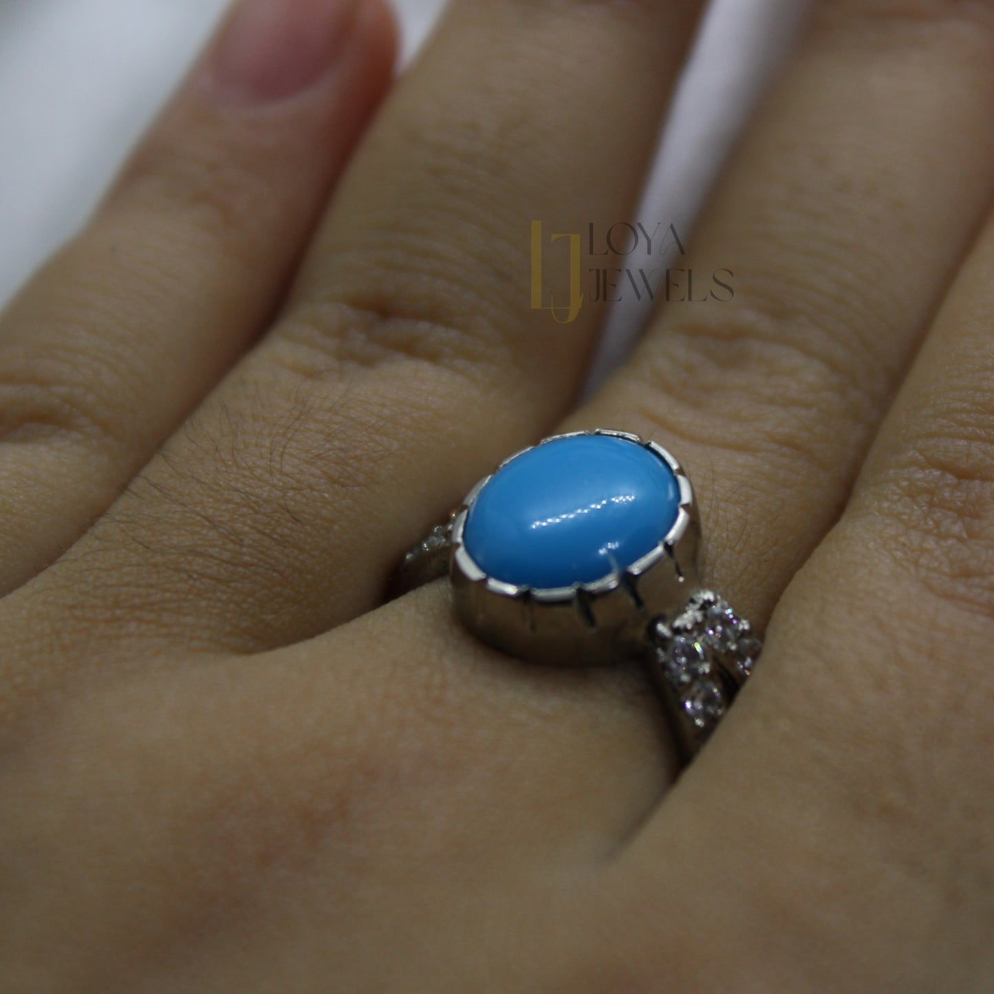 Natural Women Neshapuri Feroza Turquoise Ring