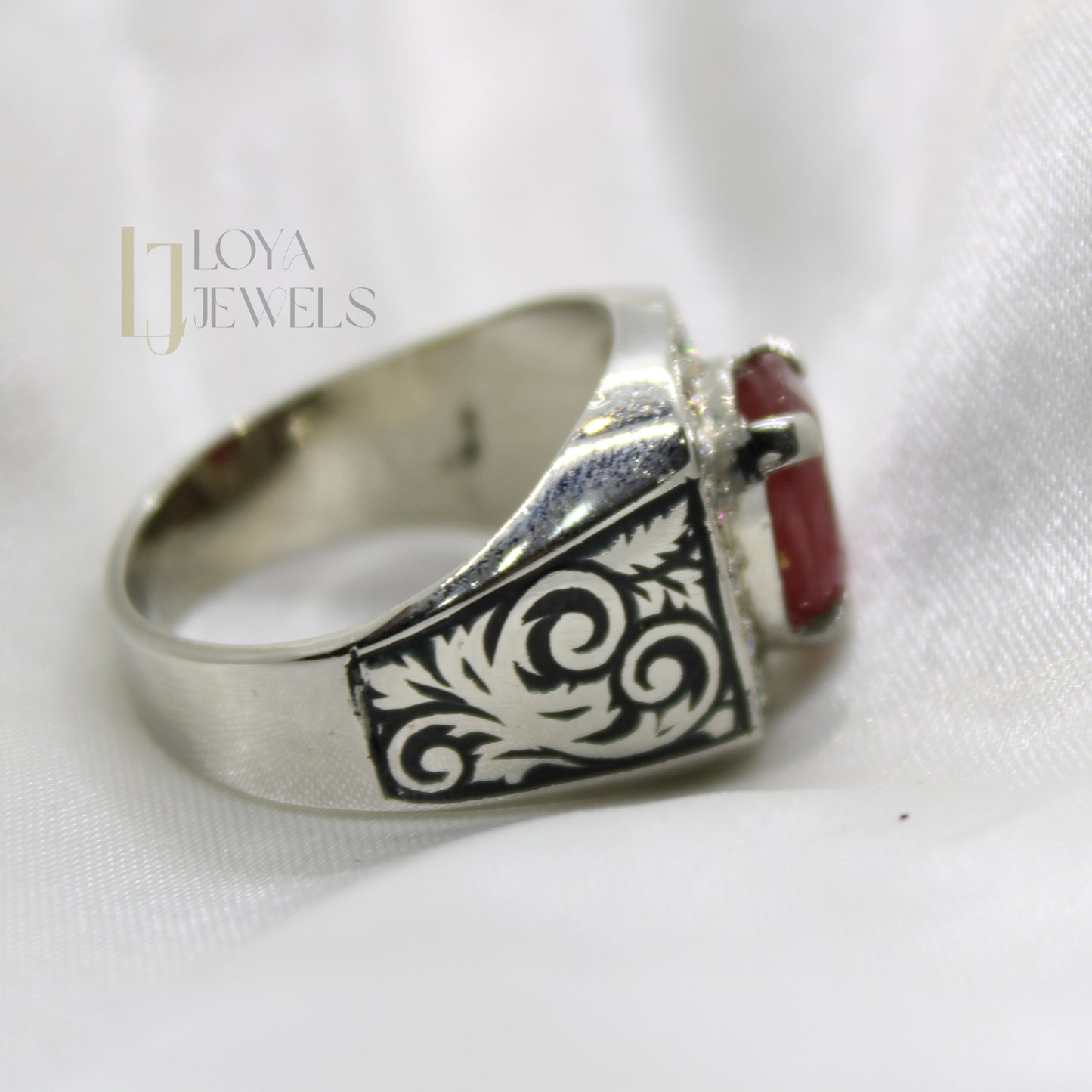 Natural Handmade Ruby Ring